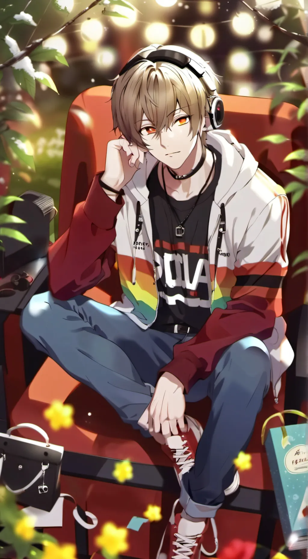 ai character: David background