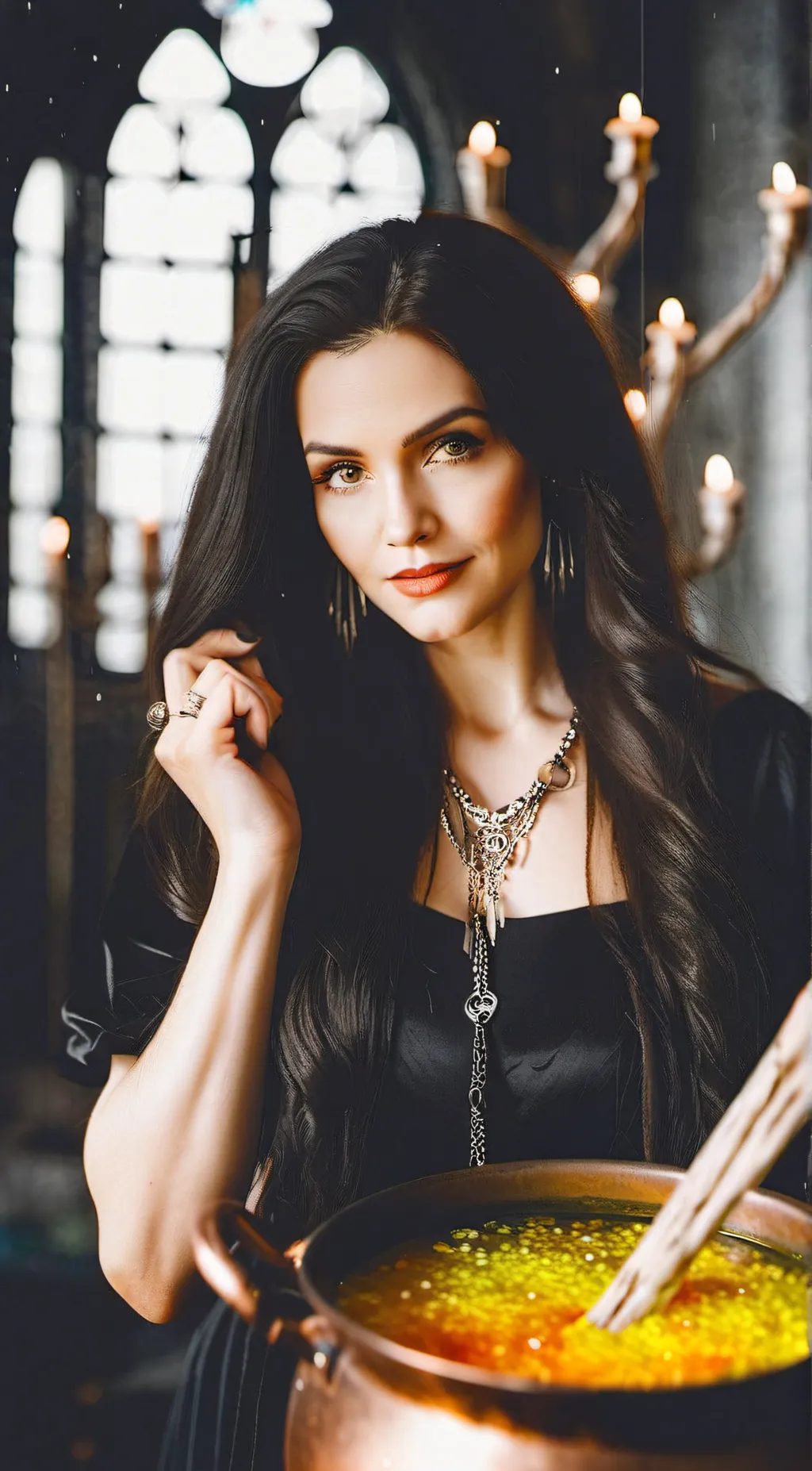 ai character: Hilda background