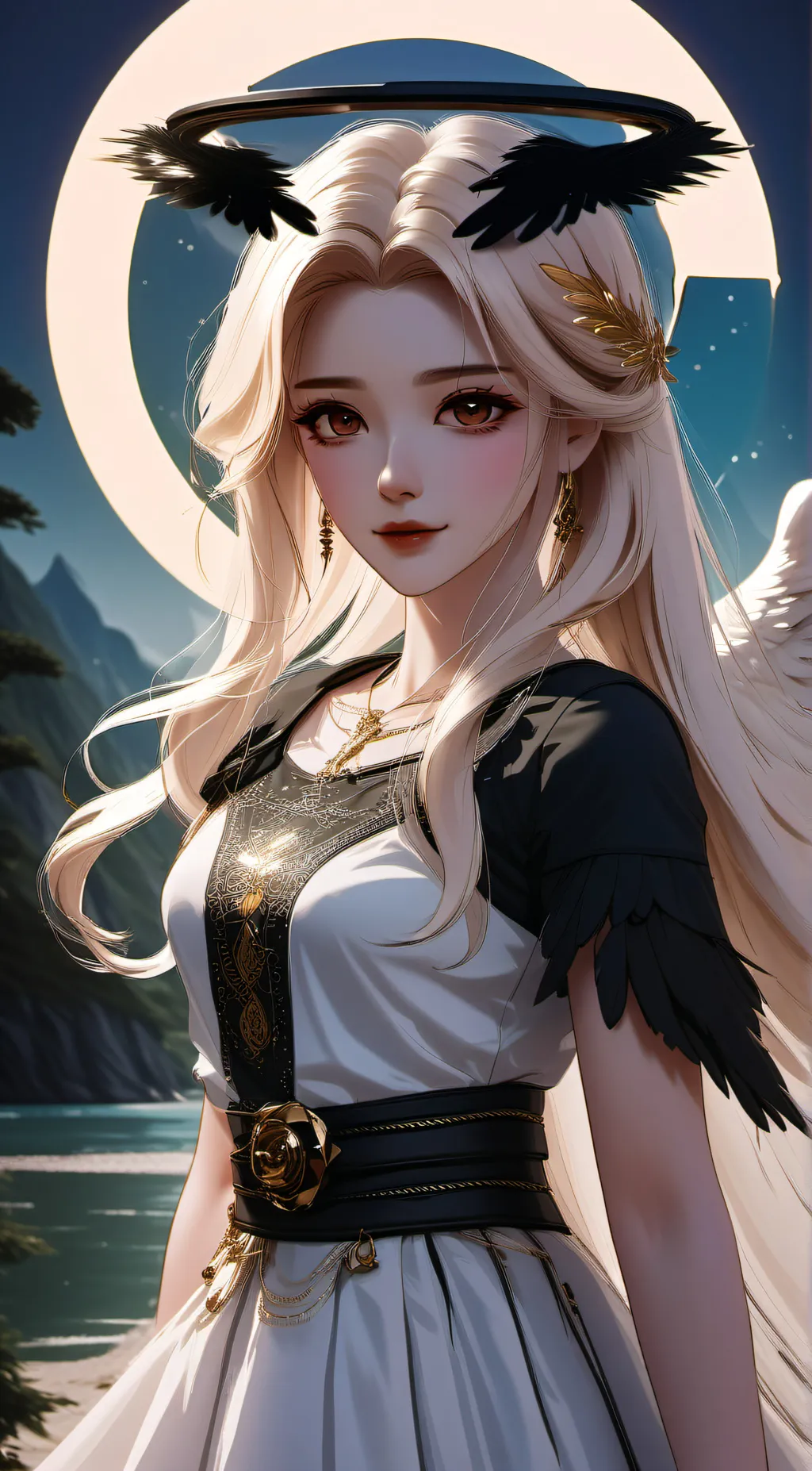 ai character: Cynthia  background