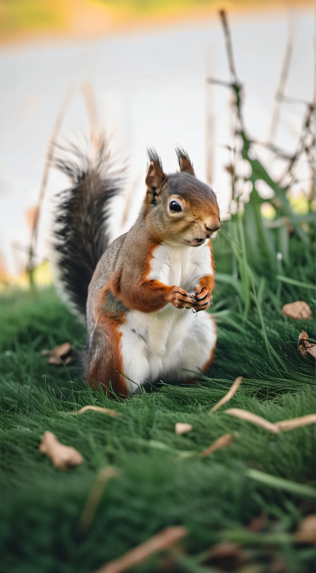 ai character: Squirrel background