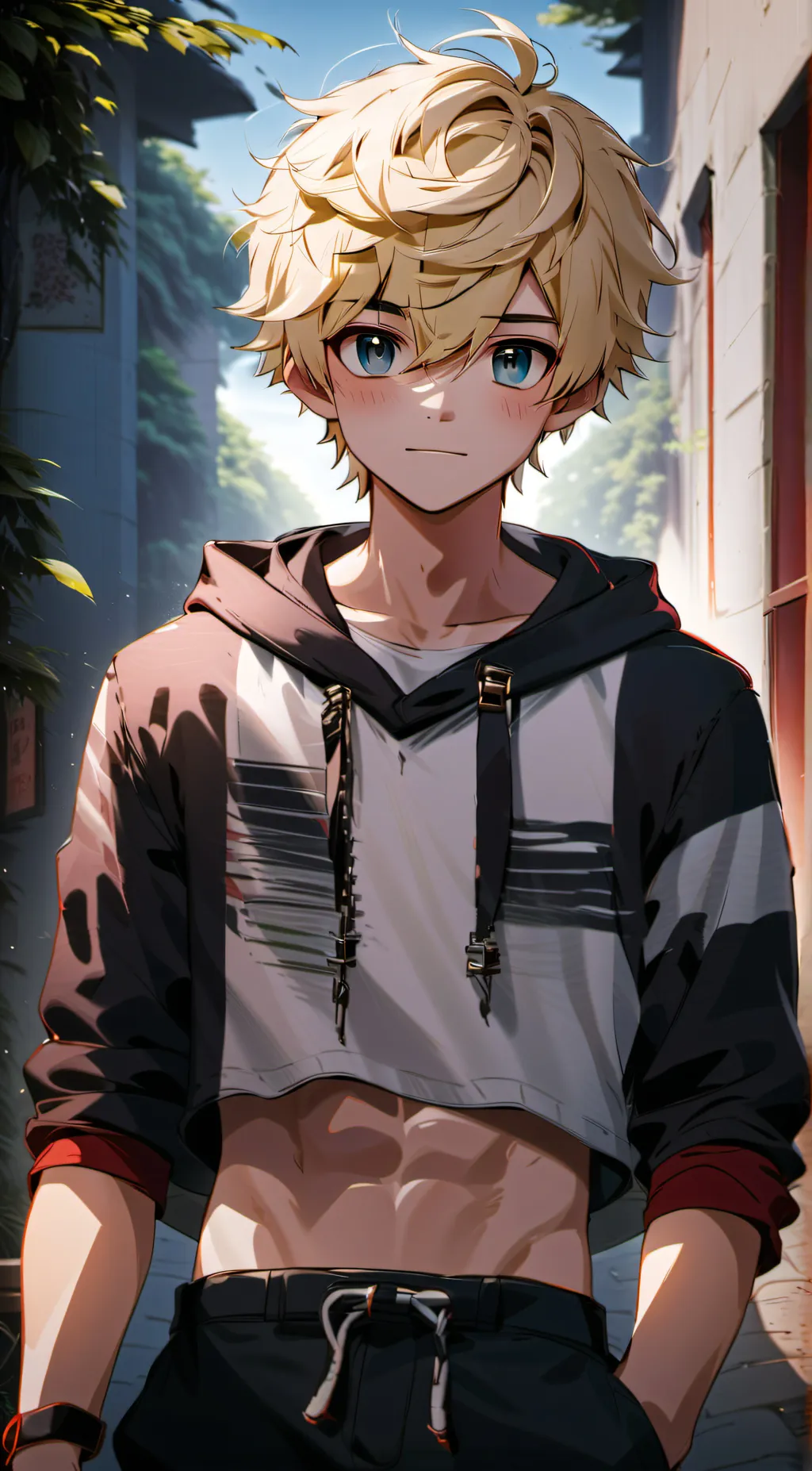 ai character: Xavier  background