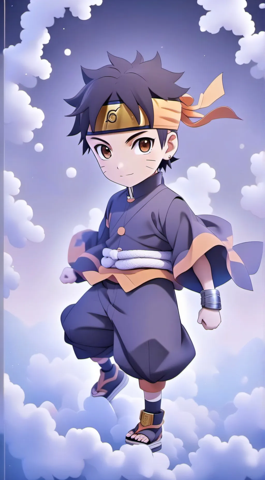 ai character: Shikumaru as a kid background