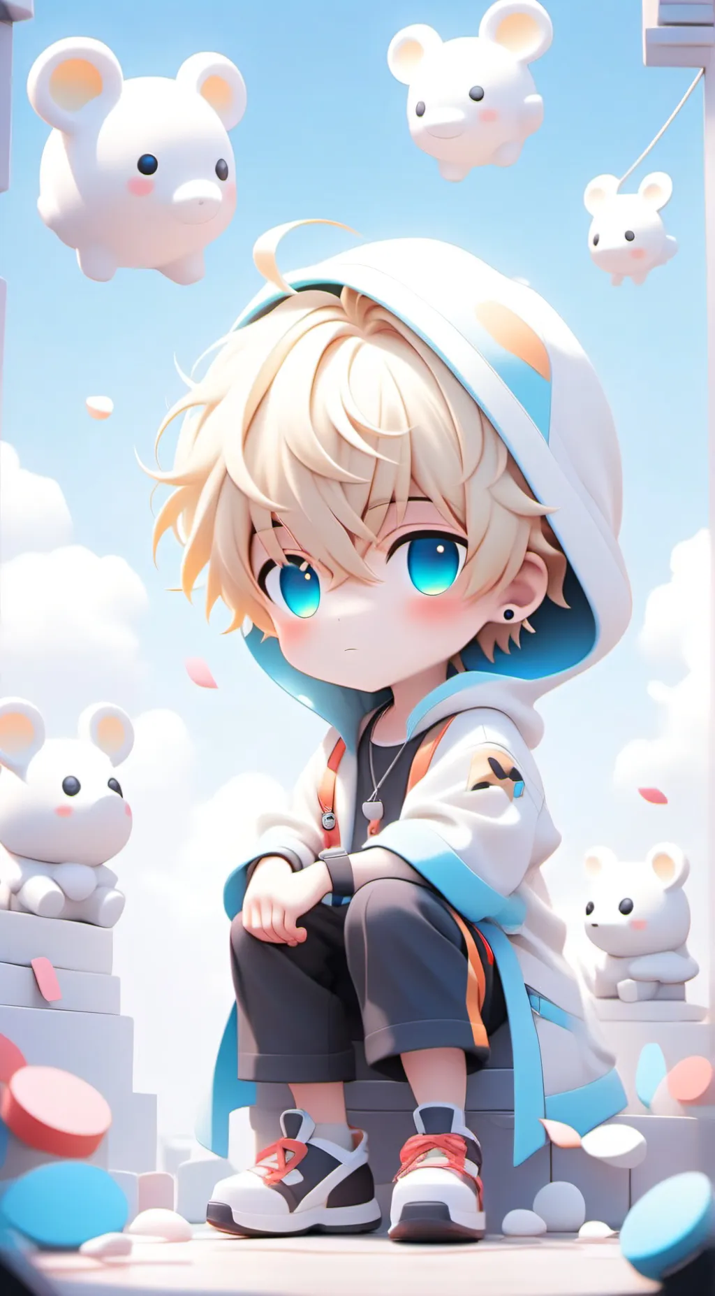 ai character: Derek background