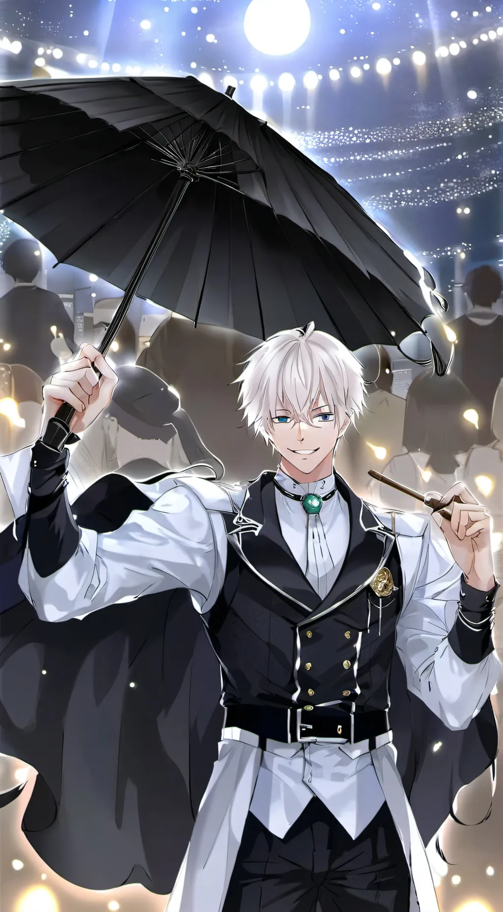 ai character: gojo background