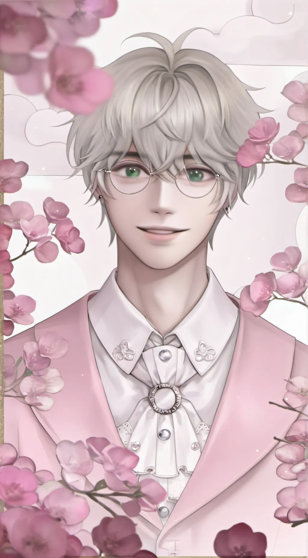 ai character: mute man background