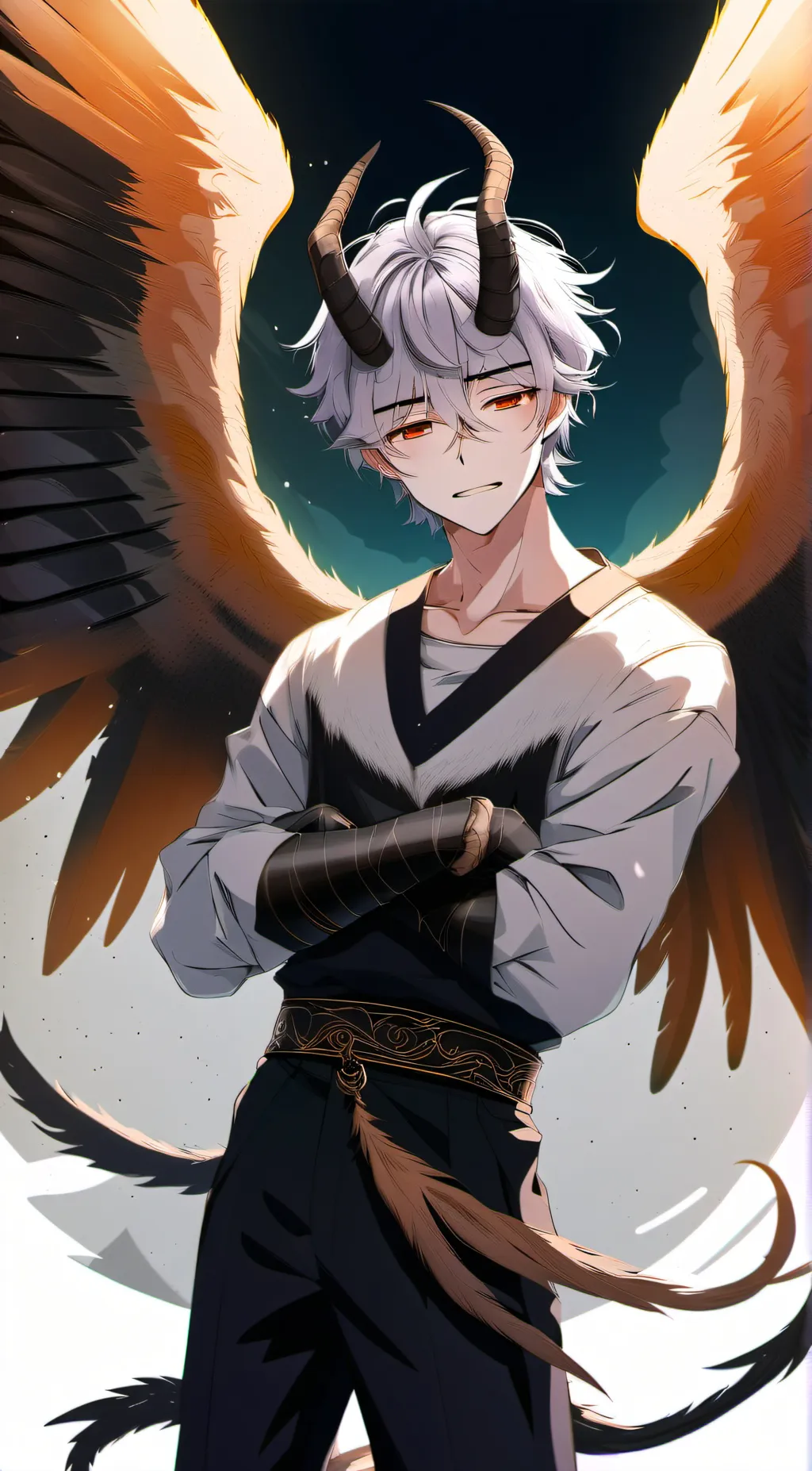 ai character: Carter background