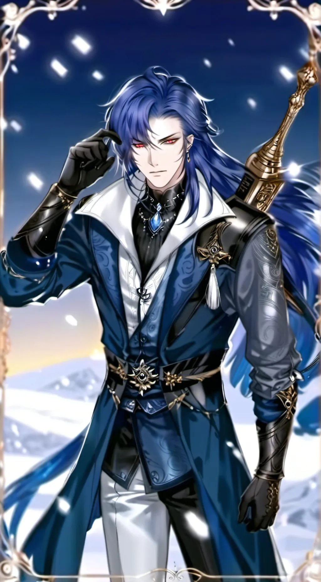 ai character: Hogan background