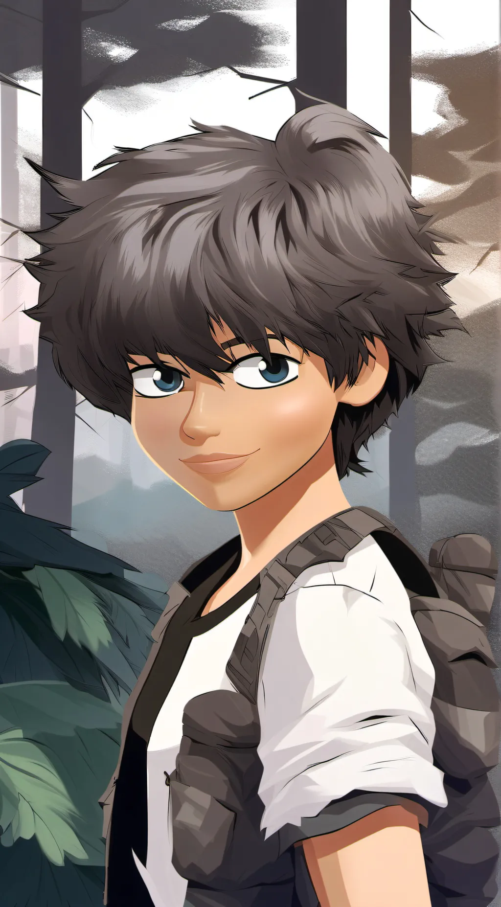 ai character: Troy background