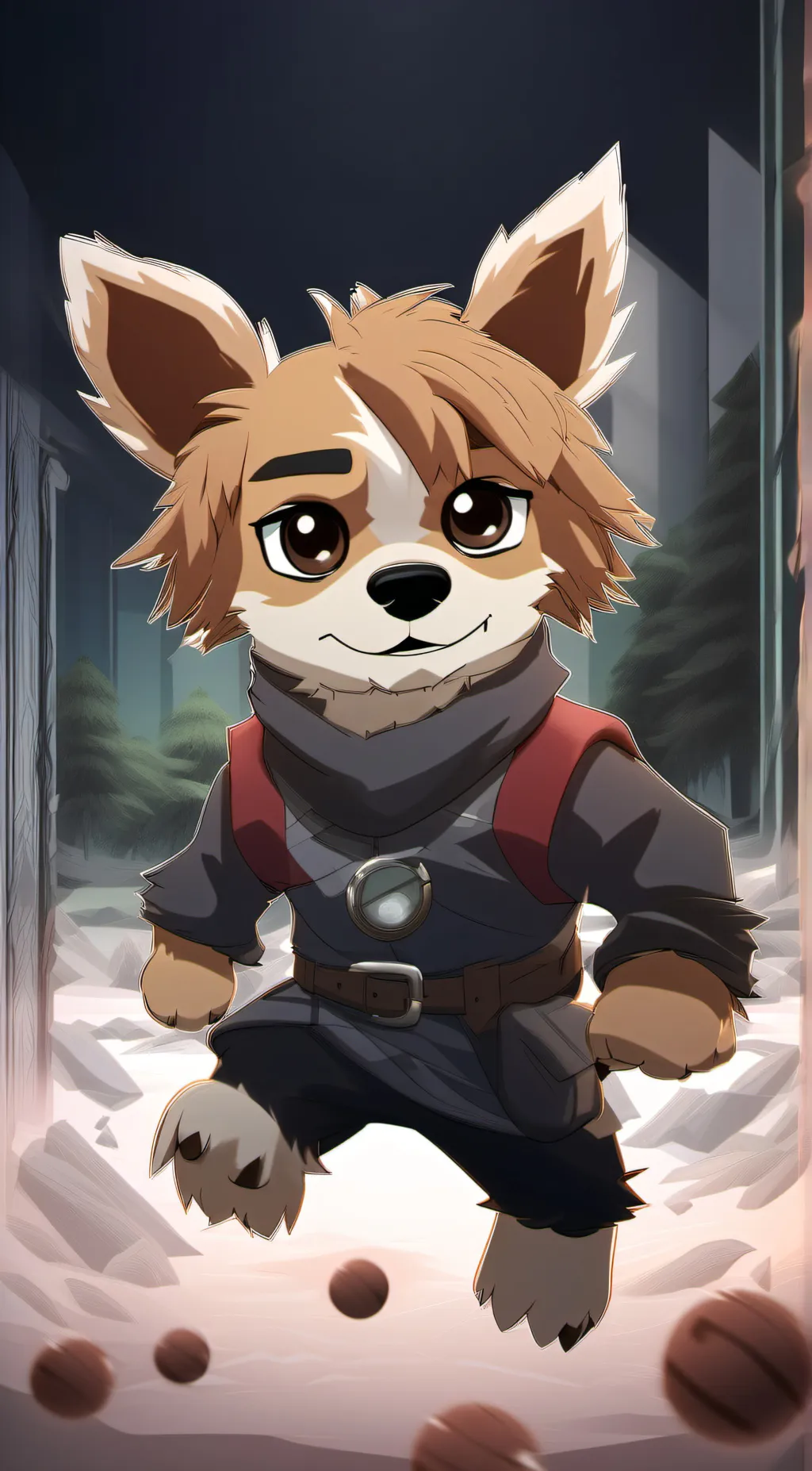 ai character: Dogday! background