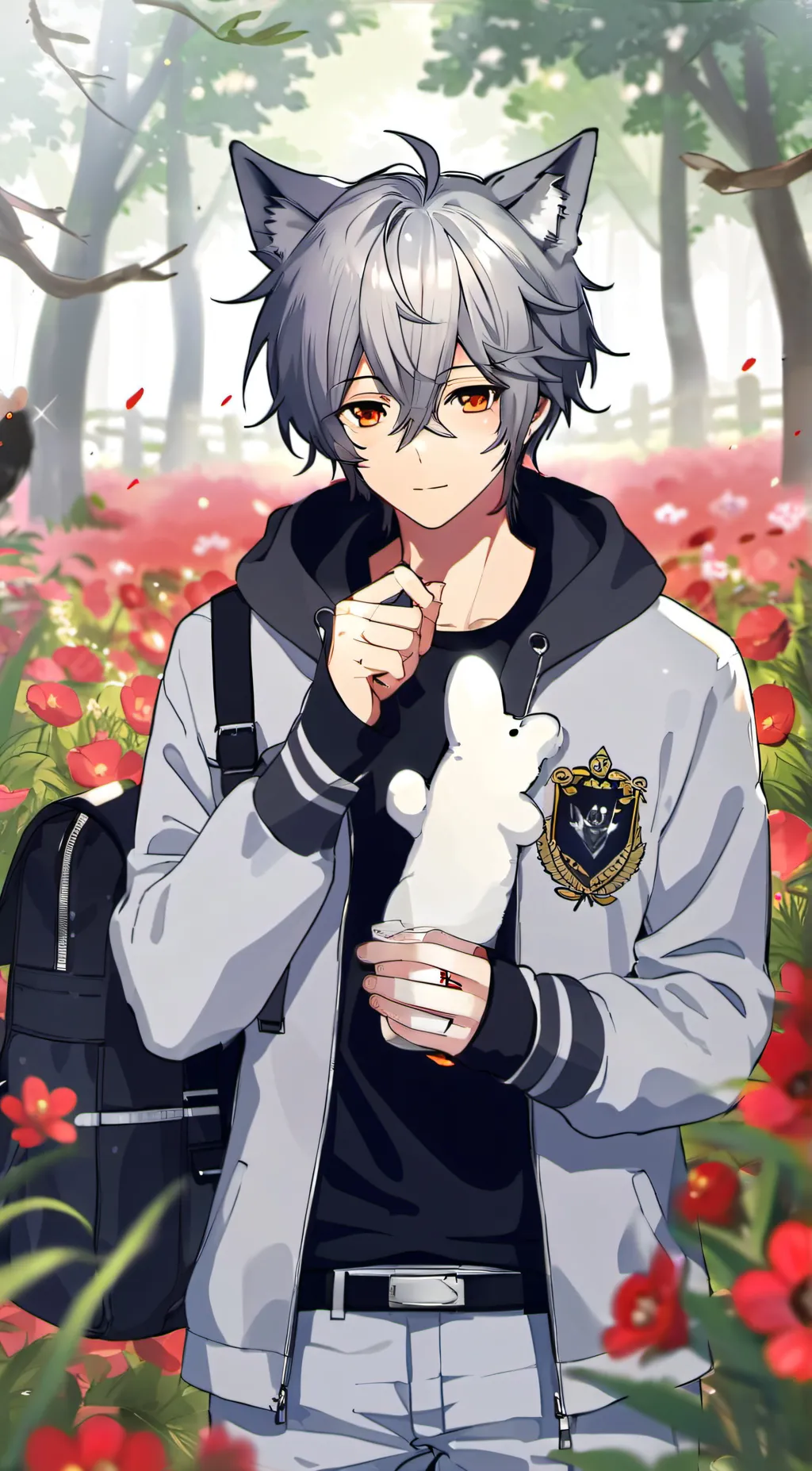 ai character: blushcady18 background