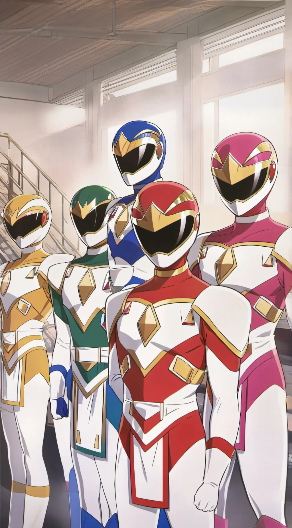 ai character: ultimate rangers background