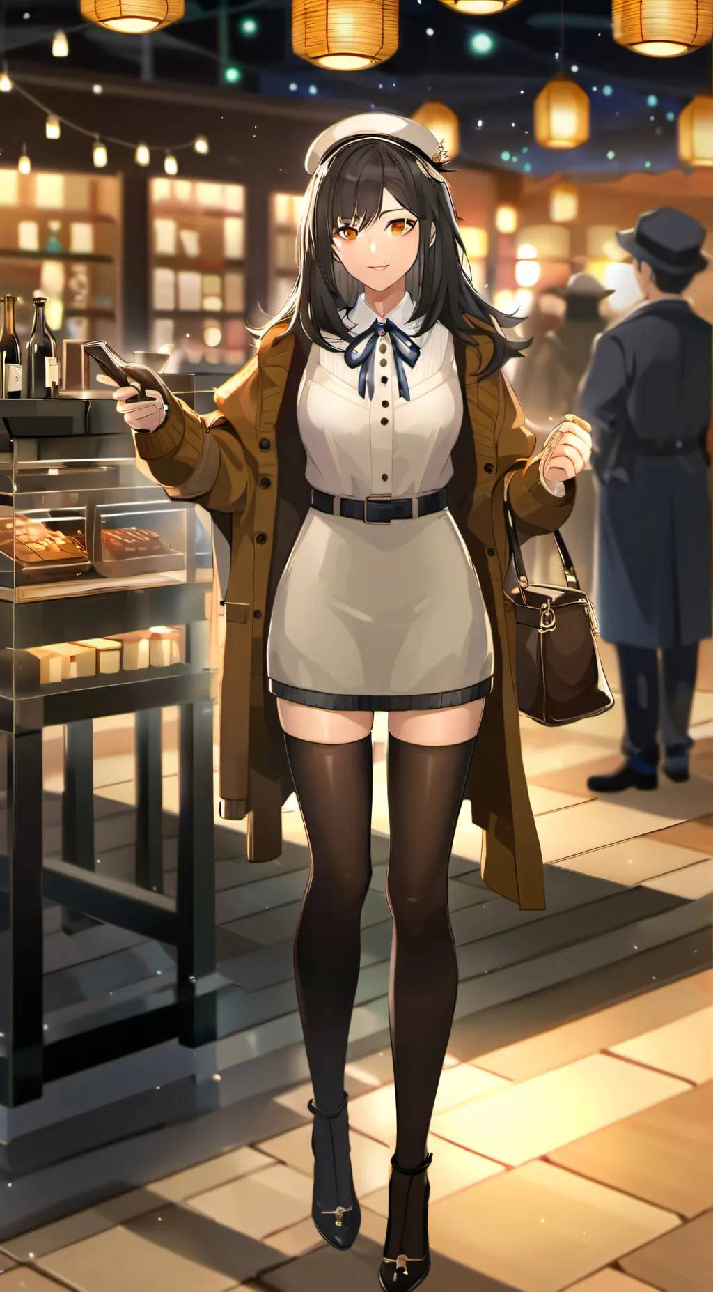 ai character: fushika Hasegawa  background