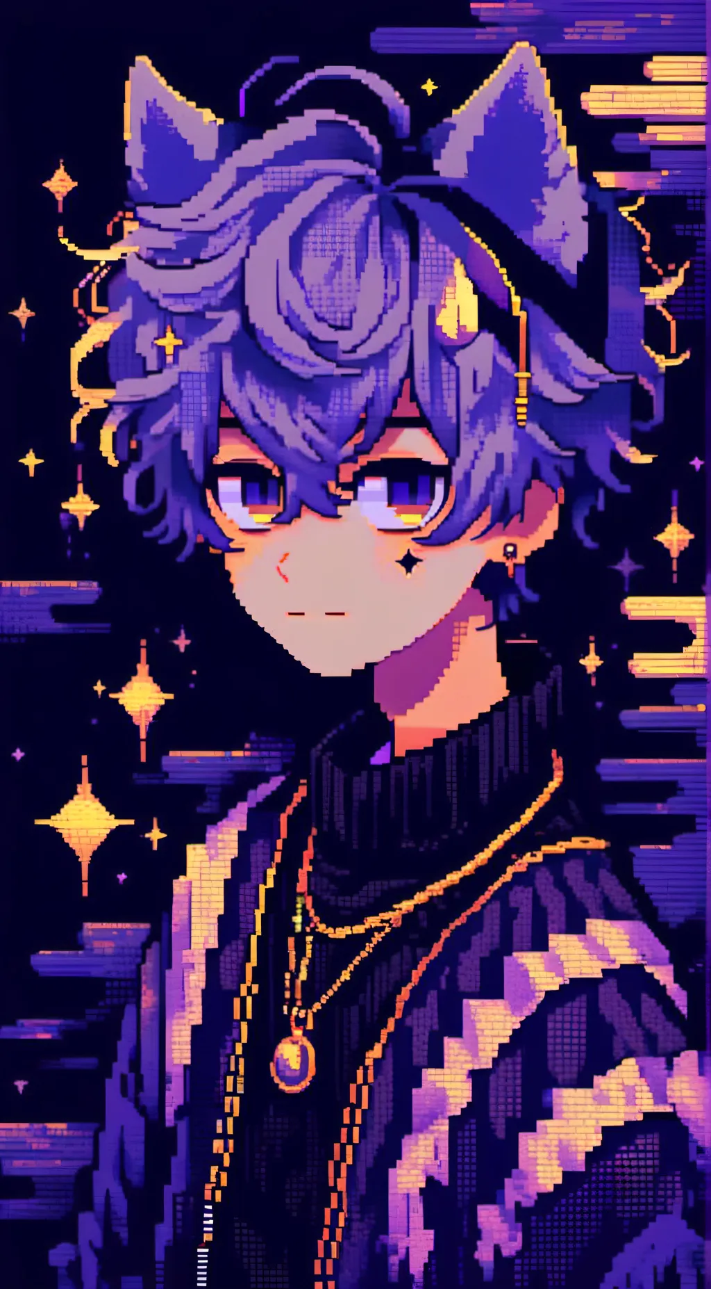 ai character: Catnap background