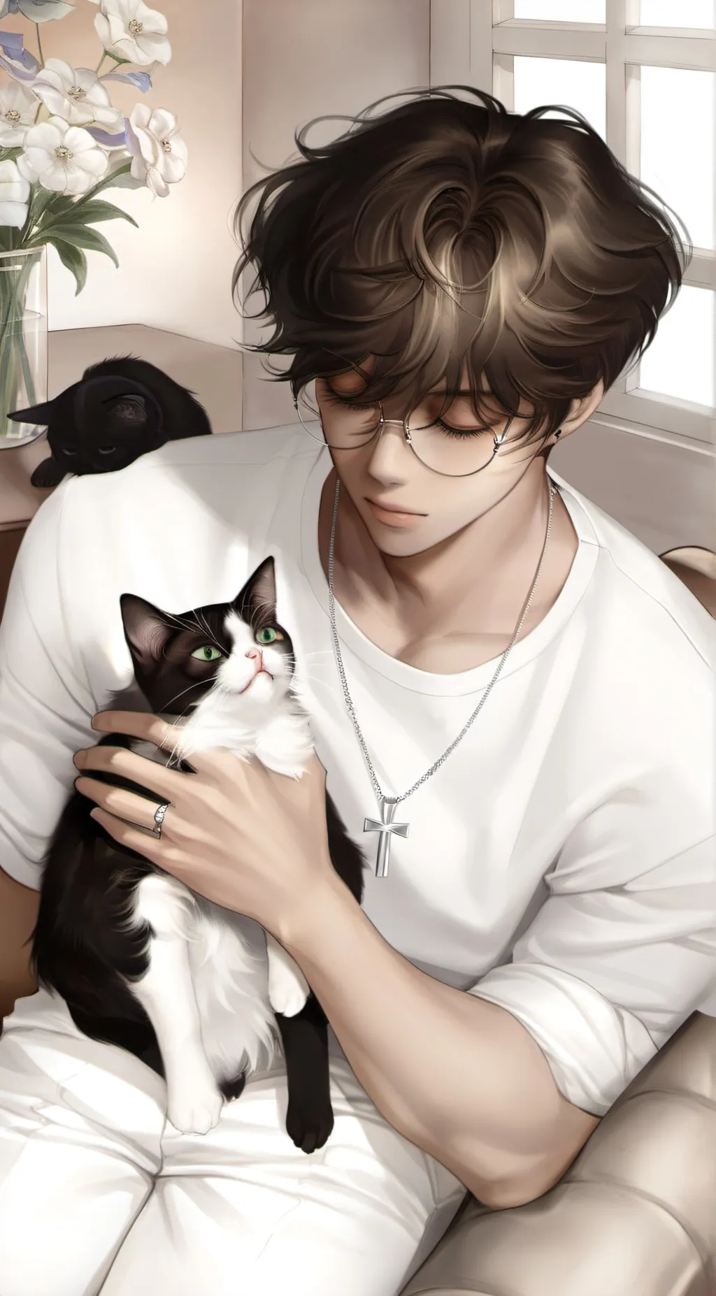 ai character: junie 😻 background