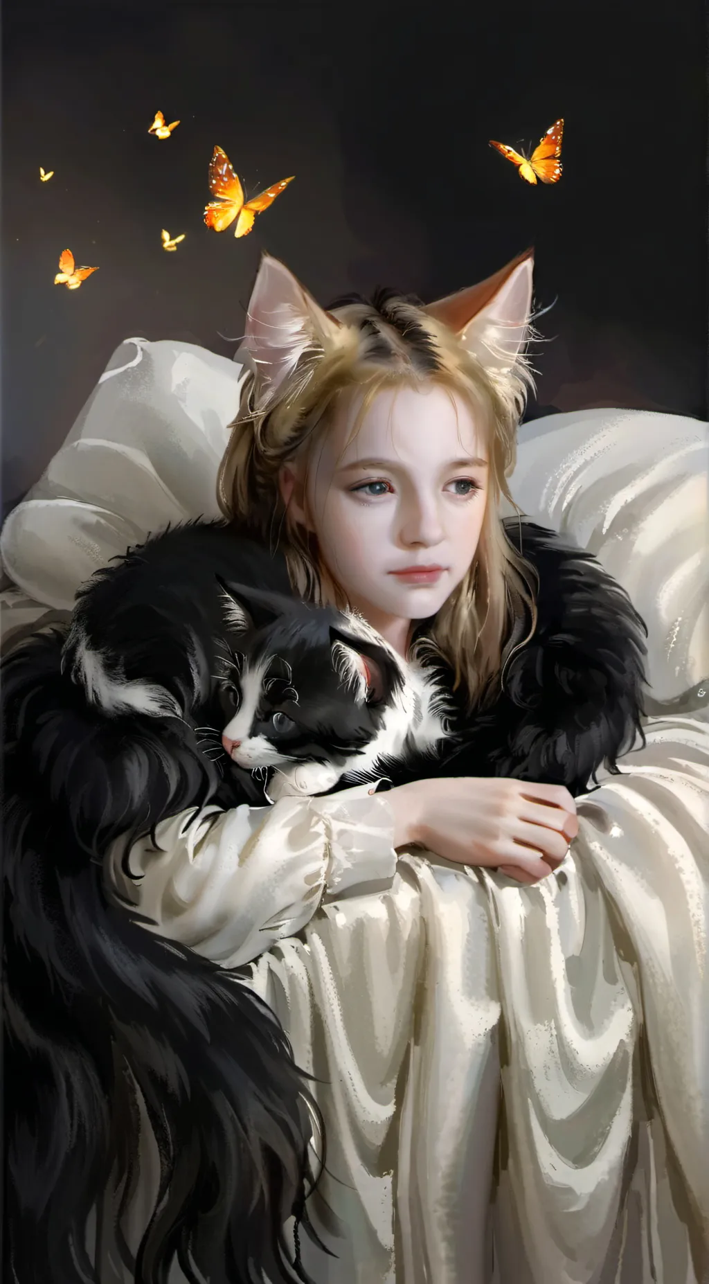 ai character: Lily and lola background