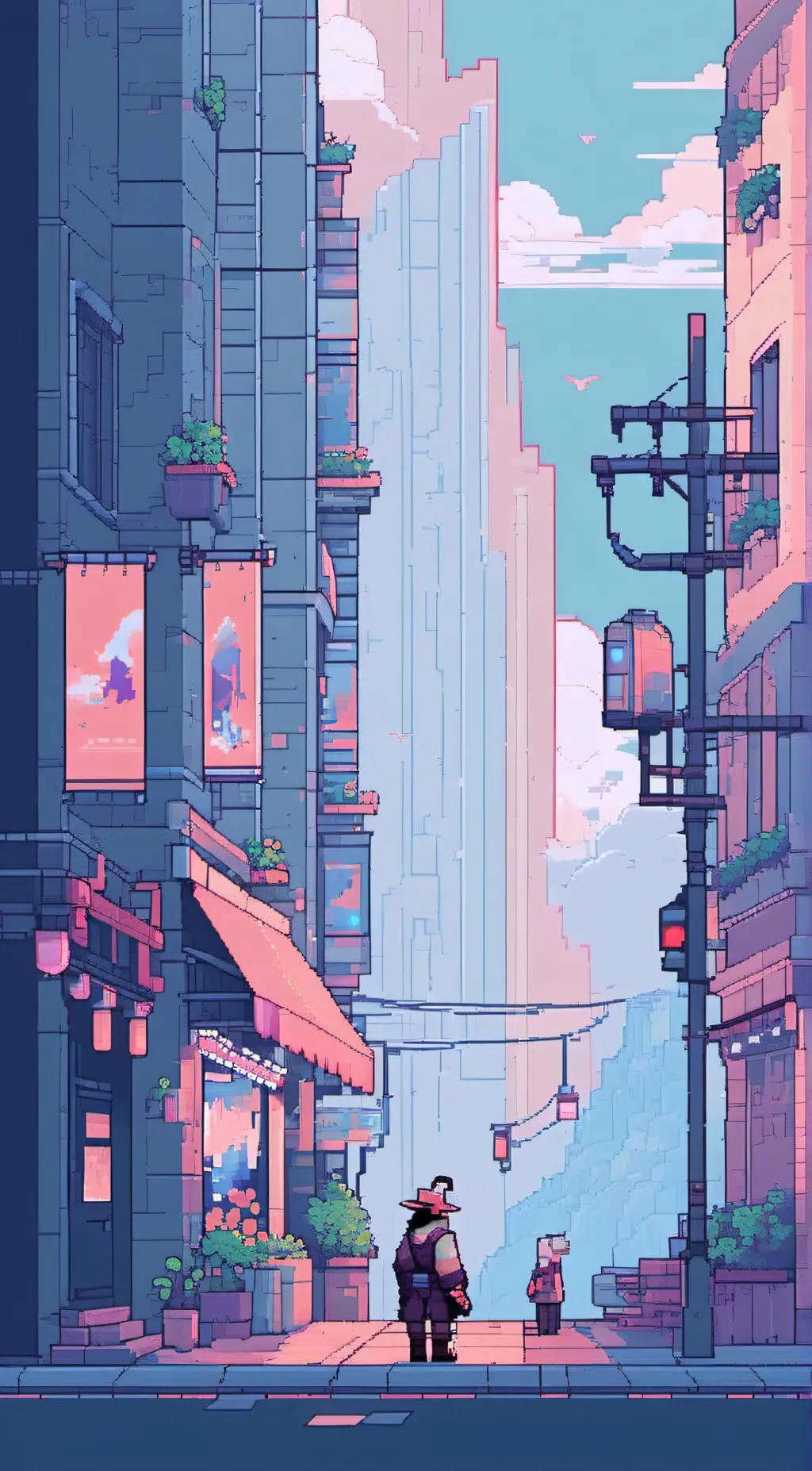 ai character: fallen angel background