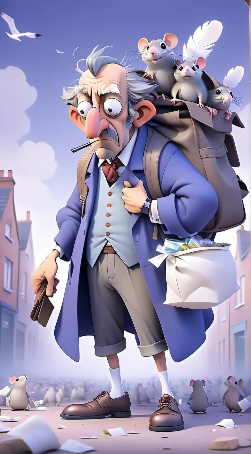 ai character: infested ivan background