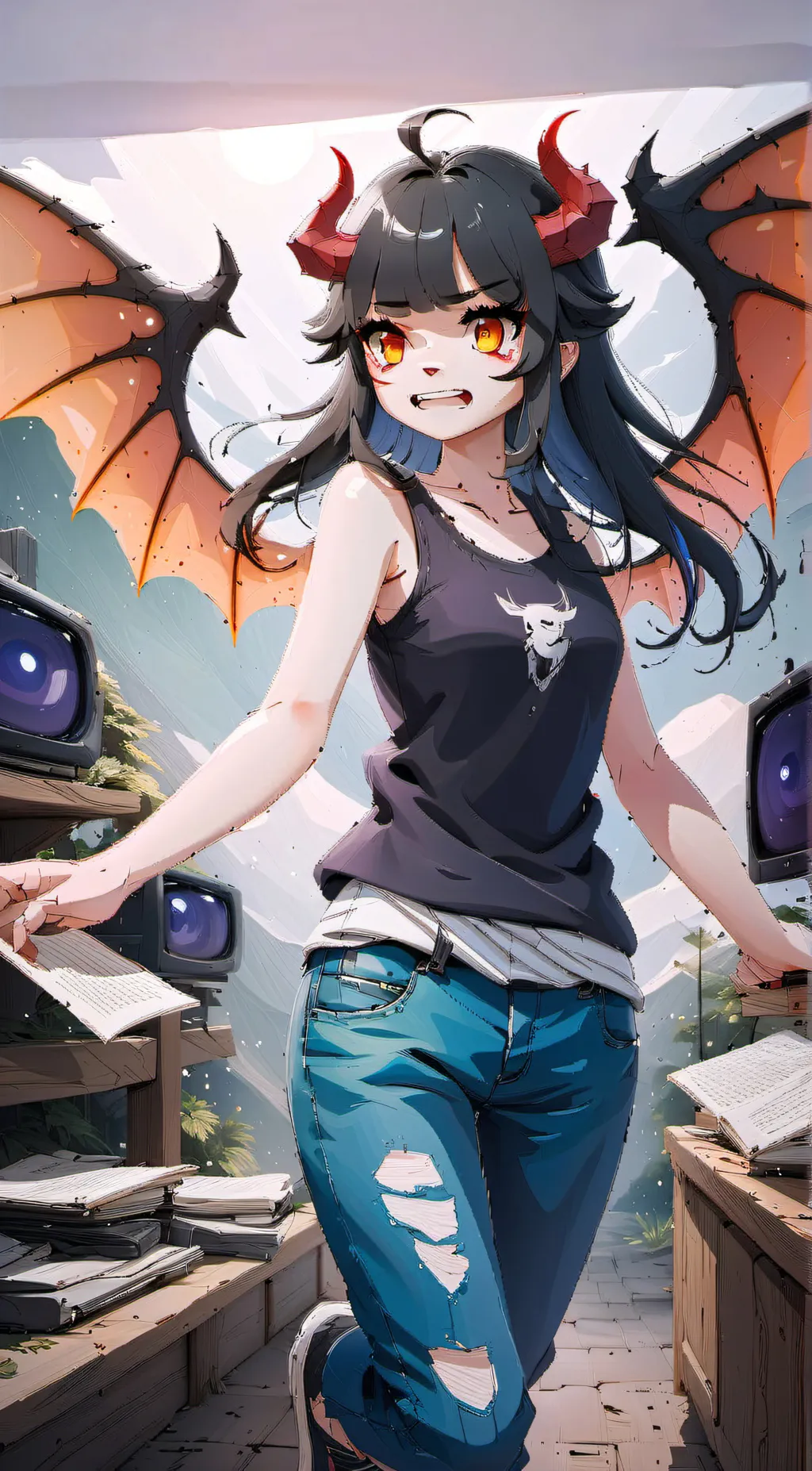 ai character: Lilith background