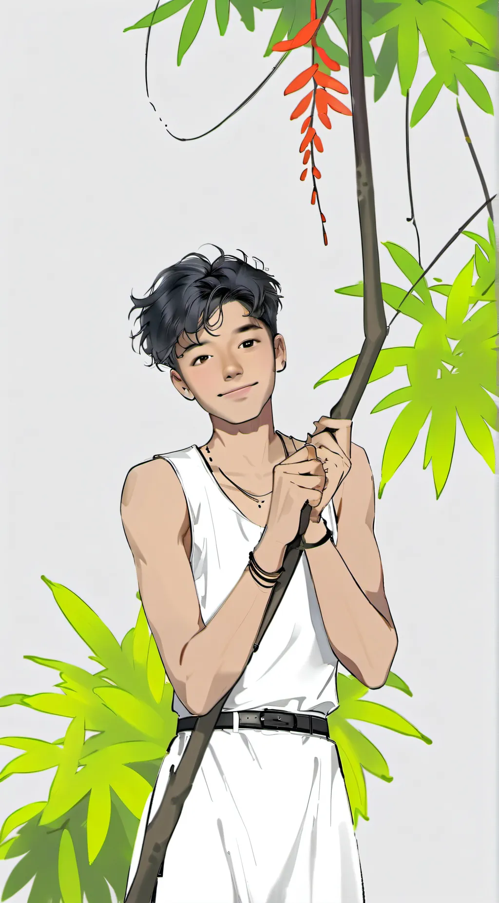 ai character: Keo background