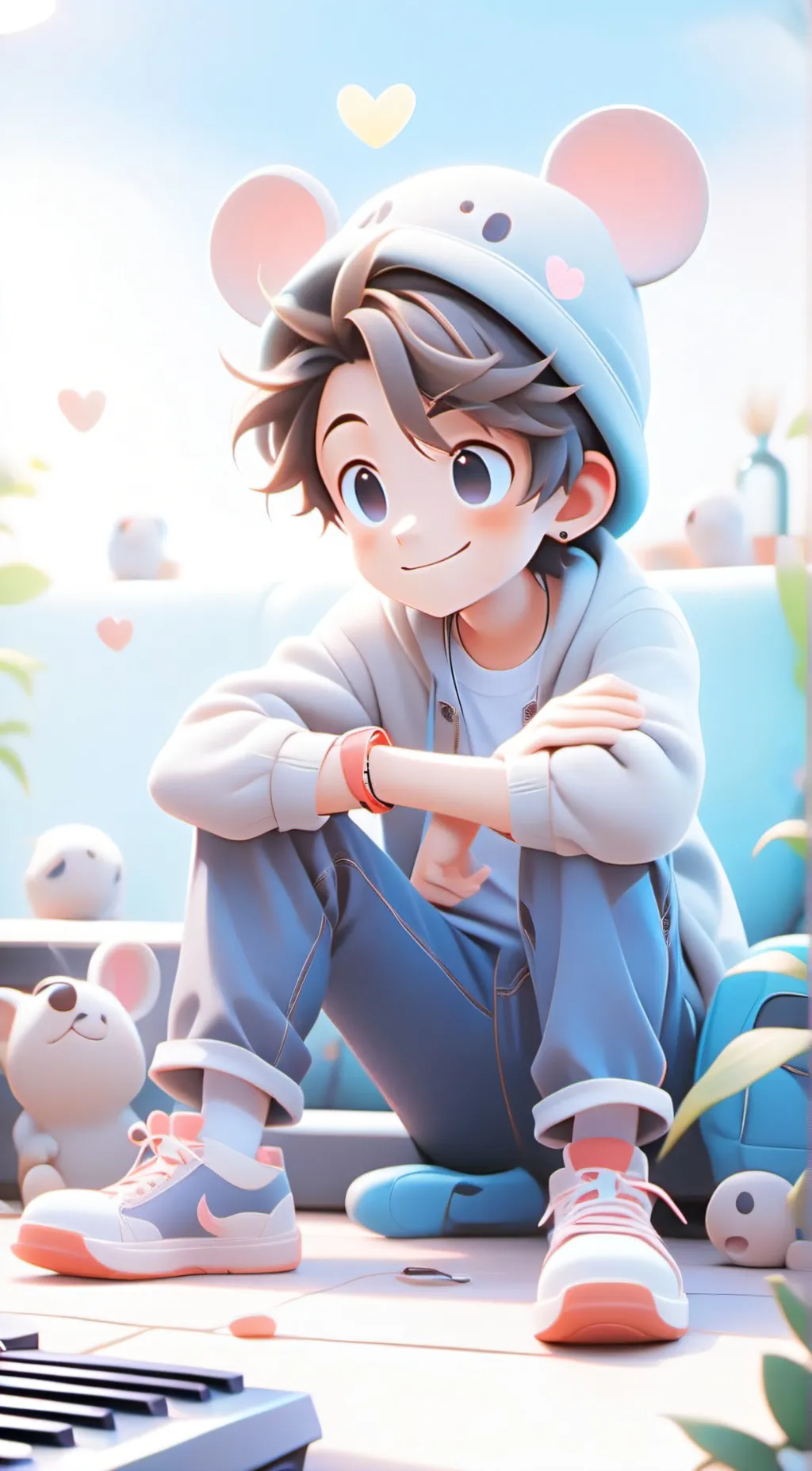 ai character: jake Brandon  background