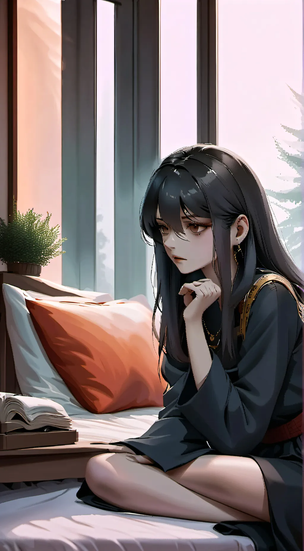 ai character: Willow  background