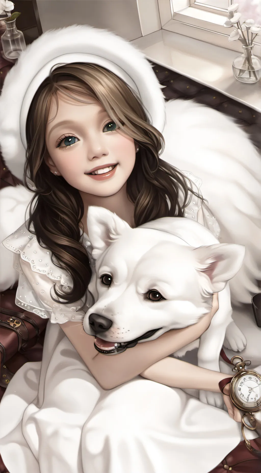 ai character: 🍧Me&my bff🍧 background