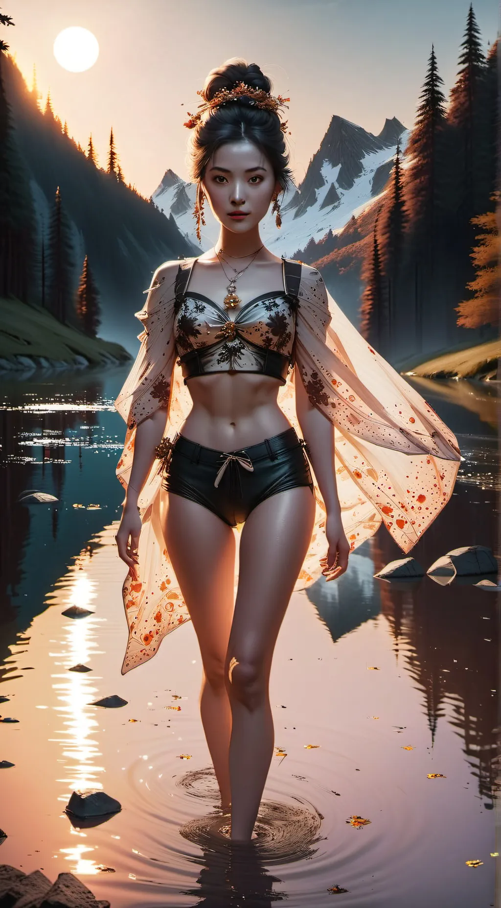 ai character: Aria background