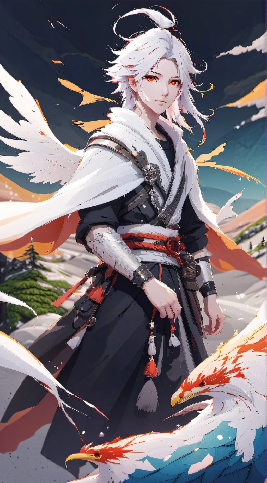 ai character: Marcus background