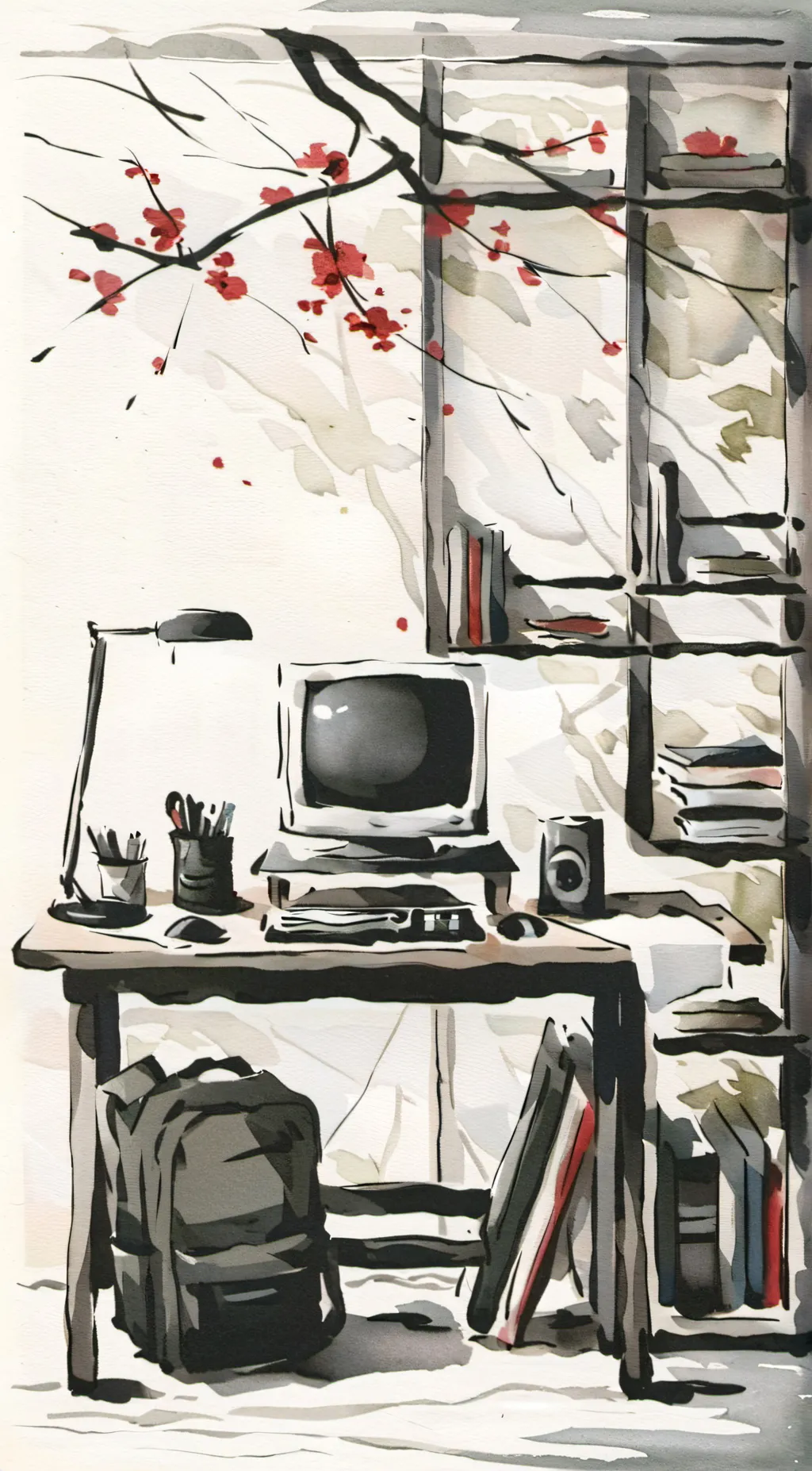 ai character: KinitoPET background