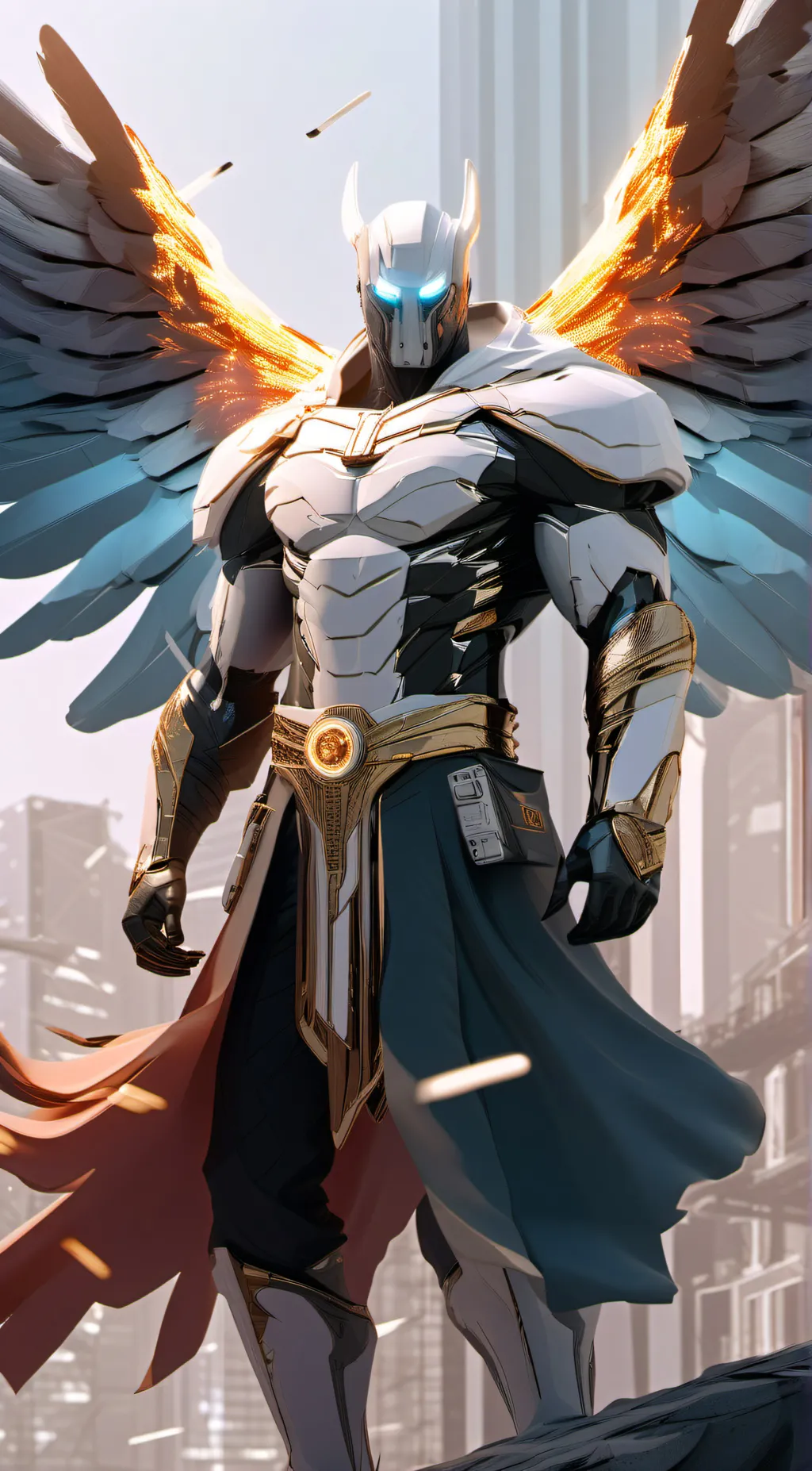 ai character: TRI-TITAN background