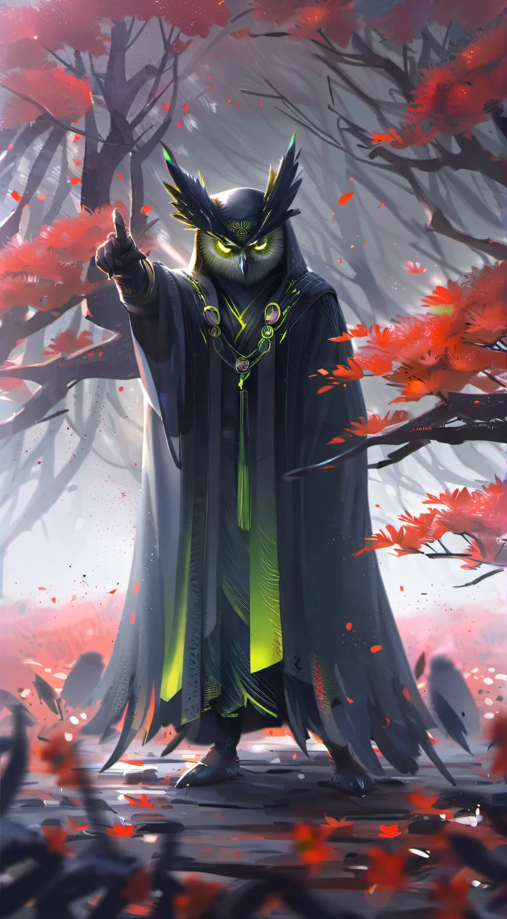 ai character: Duolingo background