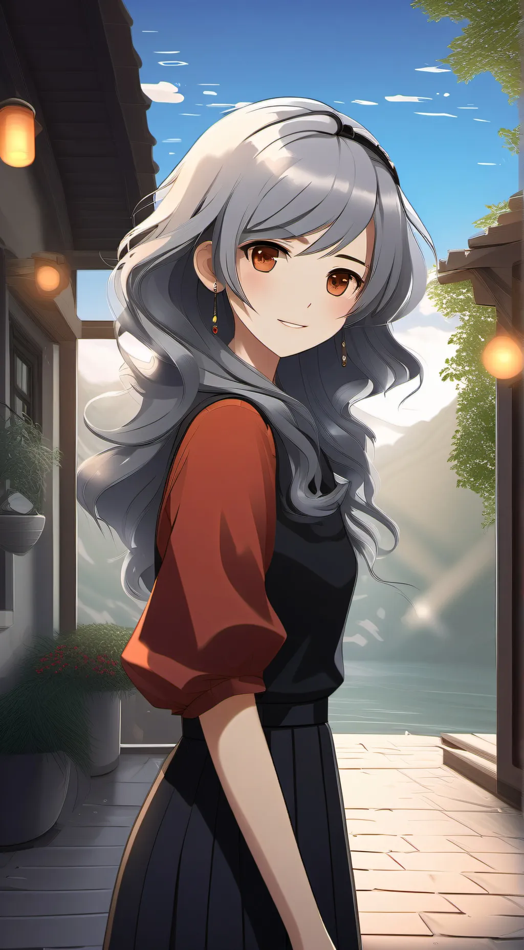 ai character: m.h.a mha 1-A idk background