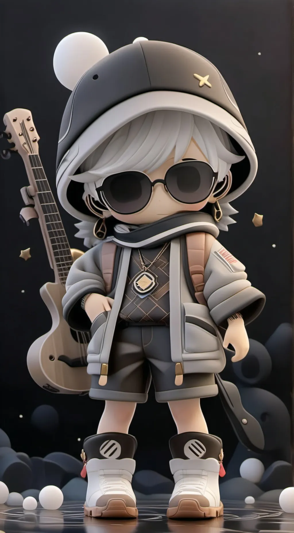 ai character: Asher  background