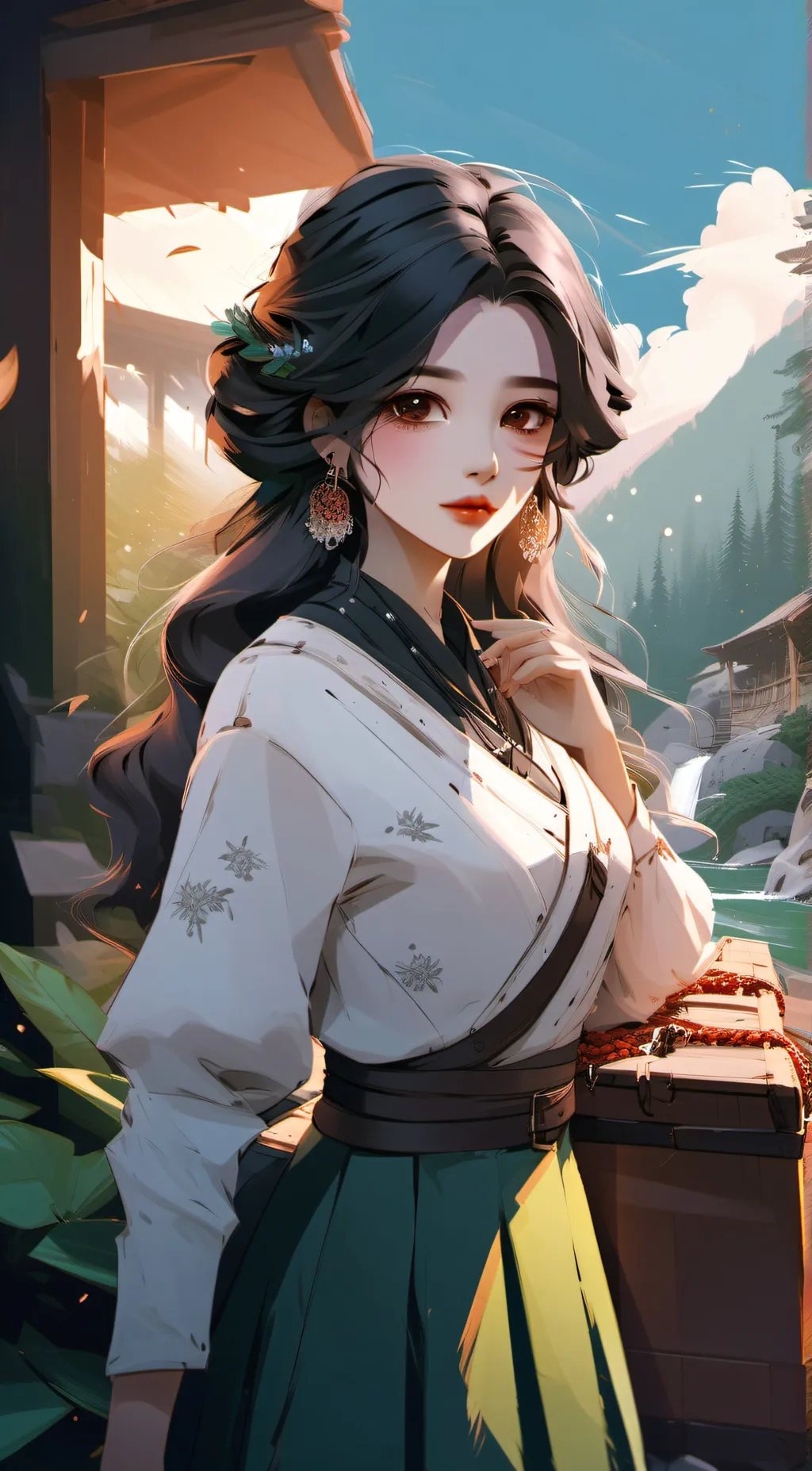 ai character: Holly background