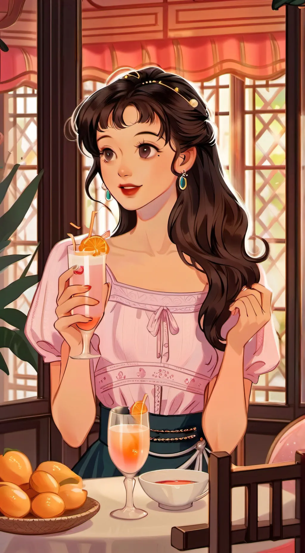 ai character: Doris background