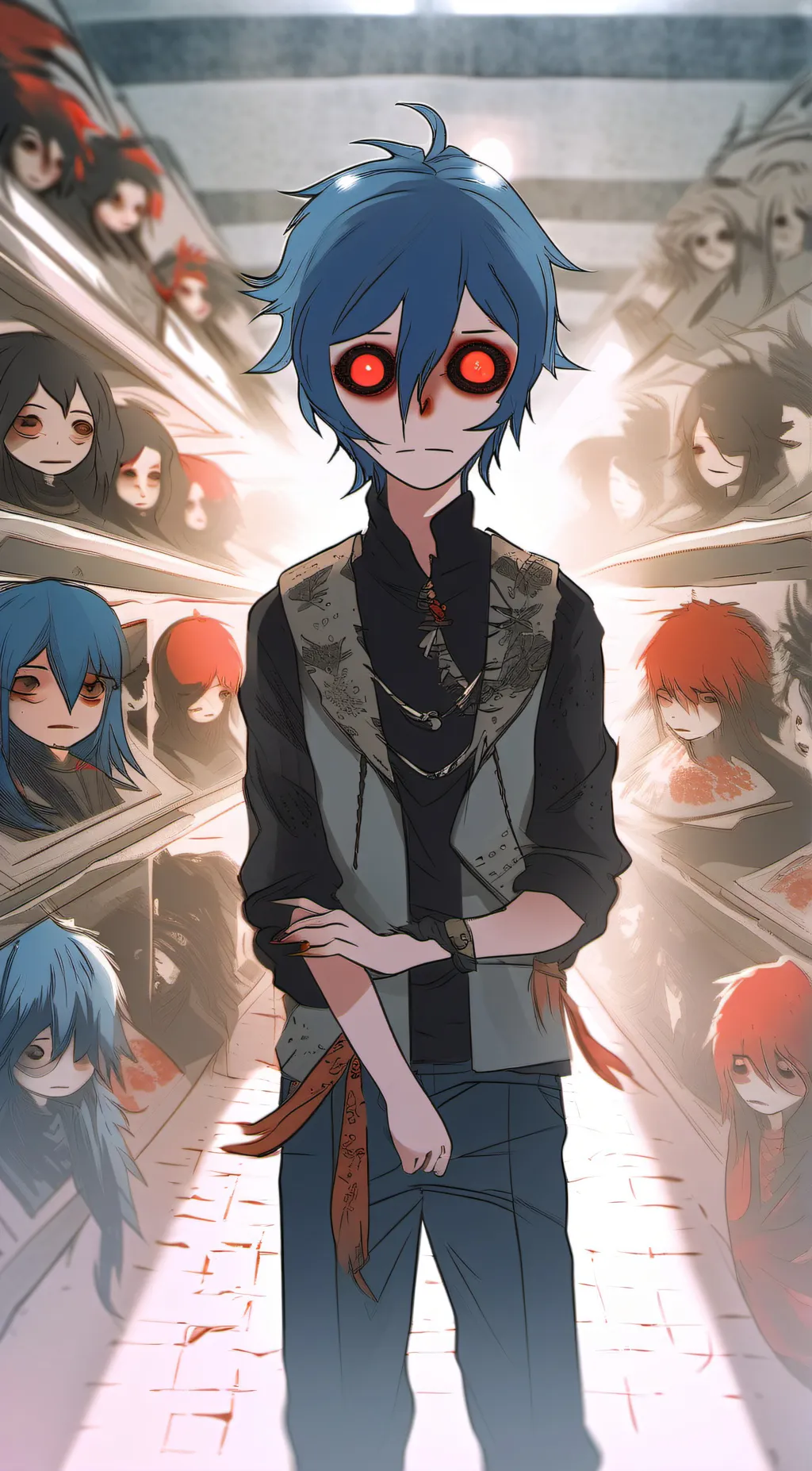 ai character: Ethan  background