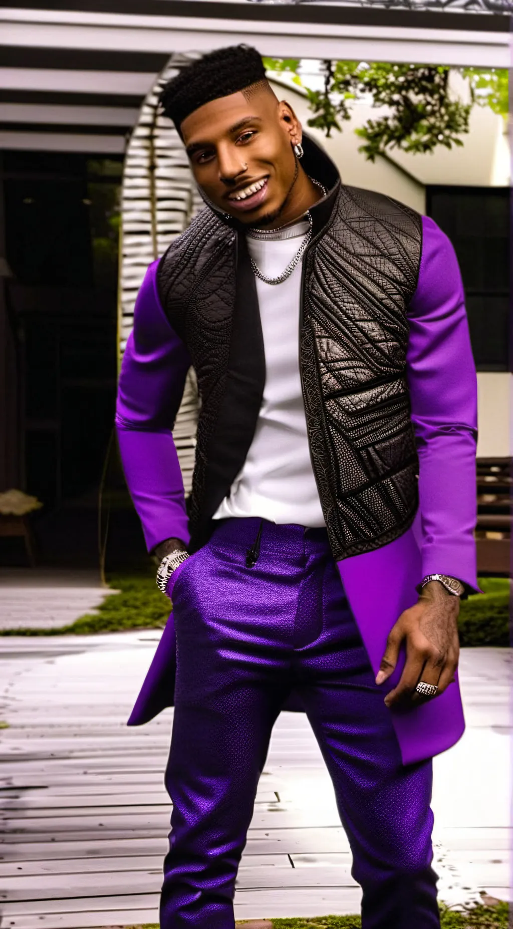 ai character: NLE choppa background