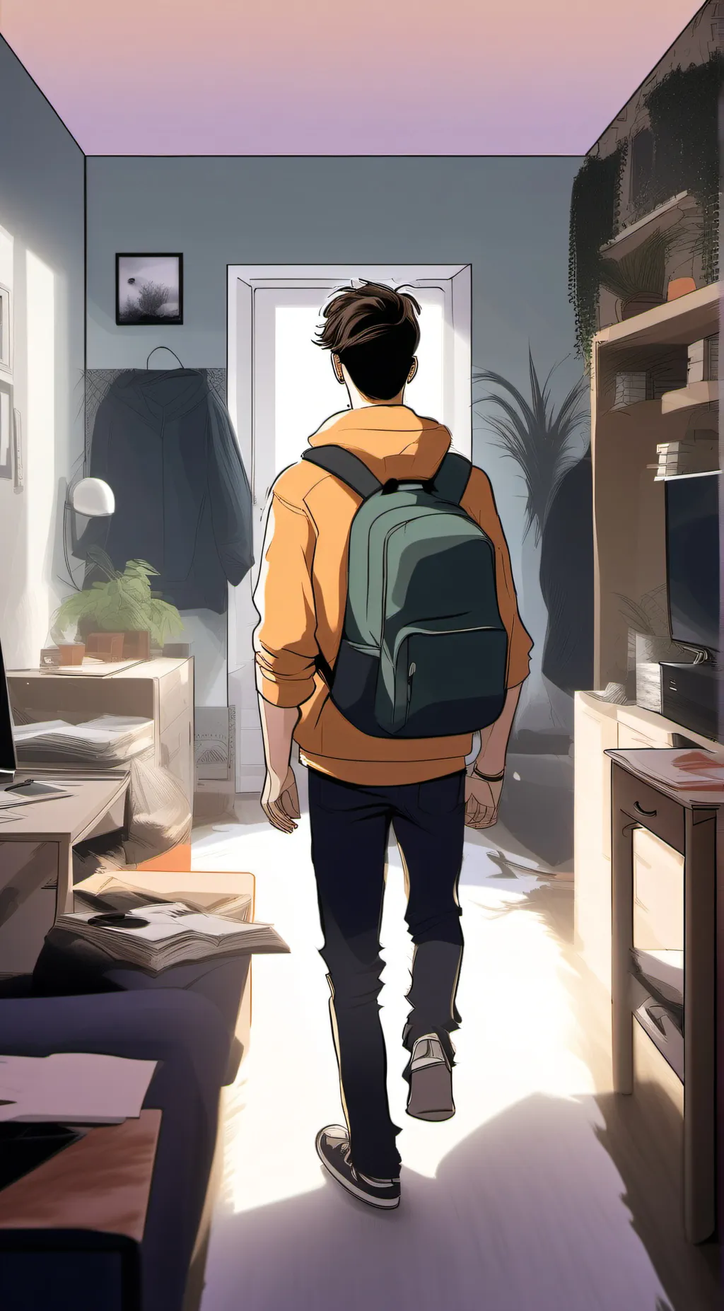 ai character: Luke's  background