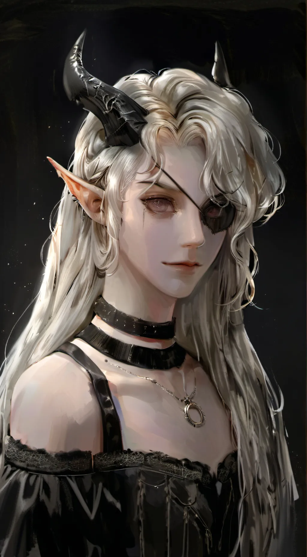 ai character: Dawn background