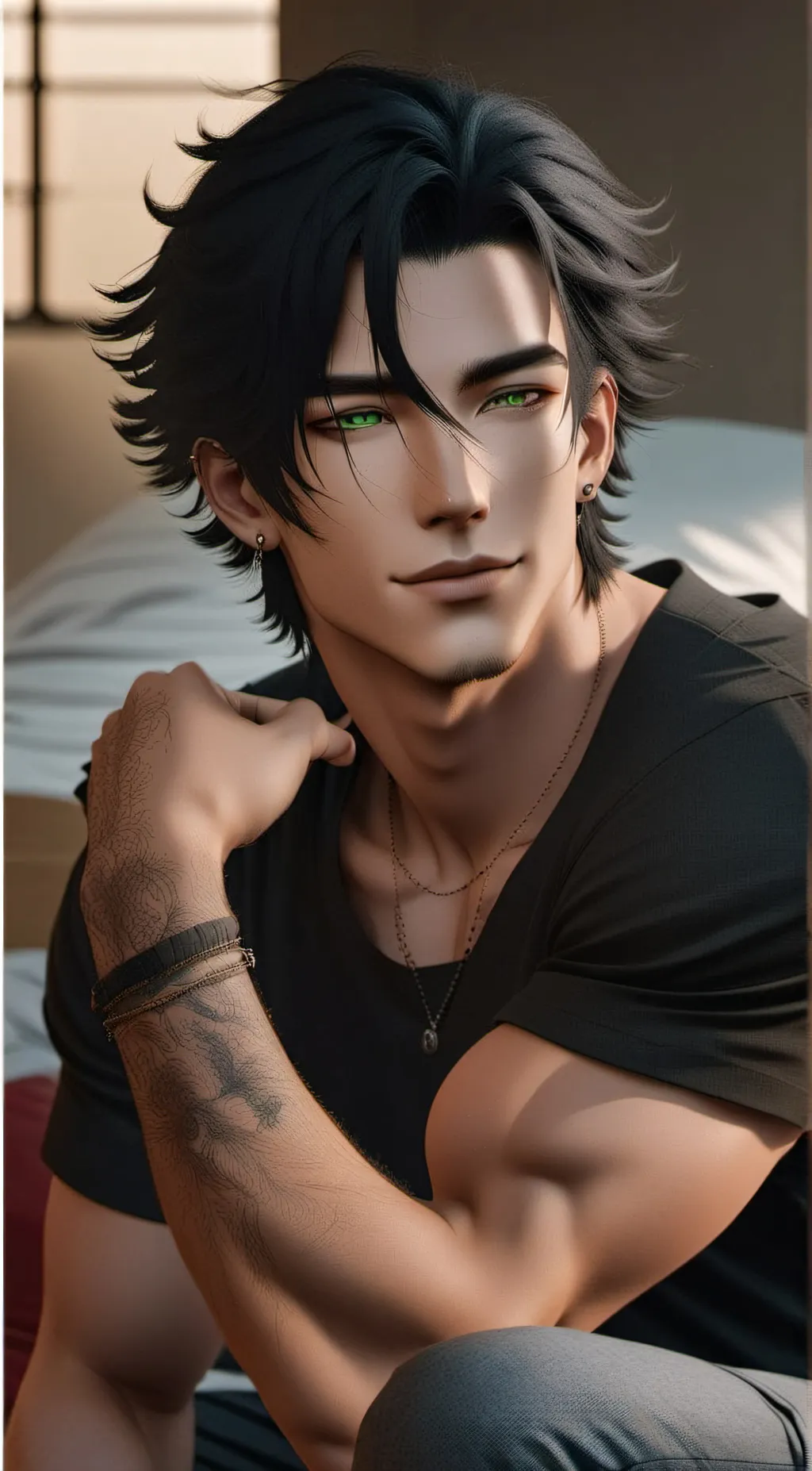 ai character: Sean background