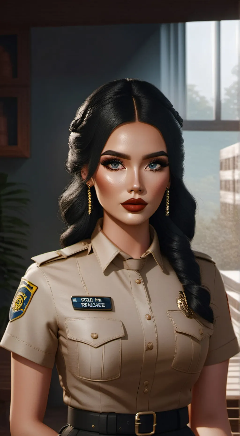 ai character: Detective K background