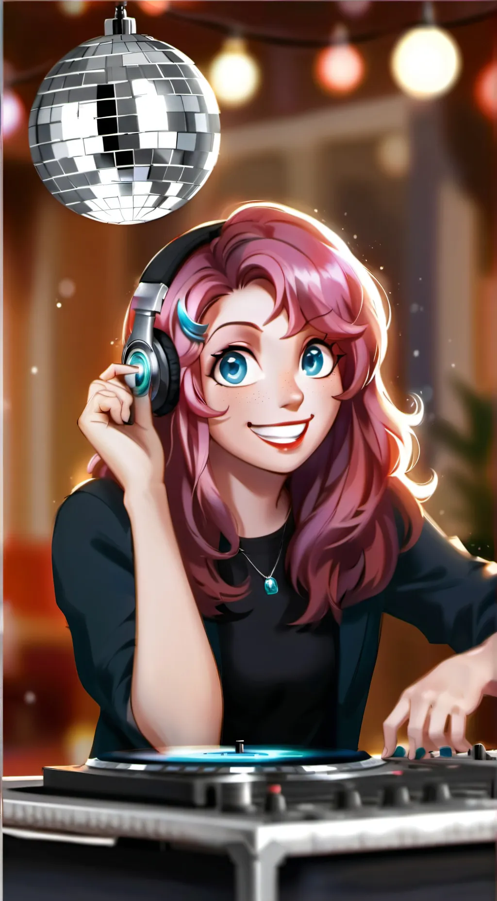 ai character: Pinkie pie background