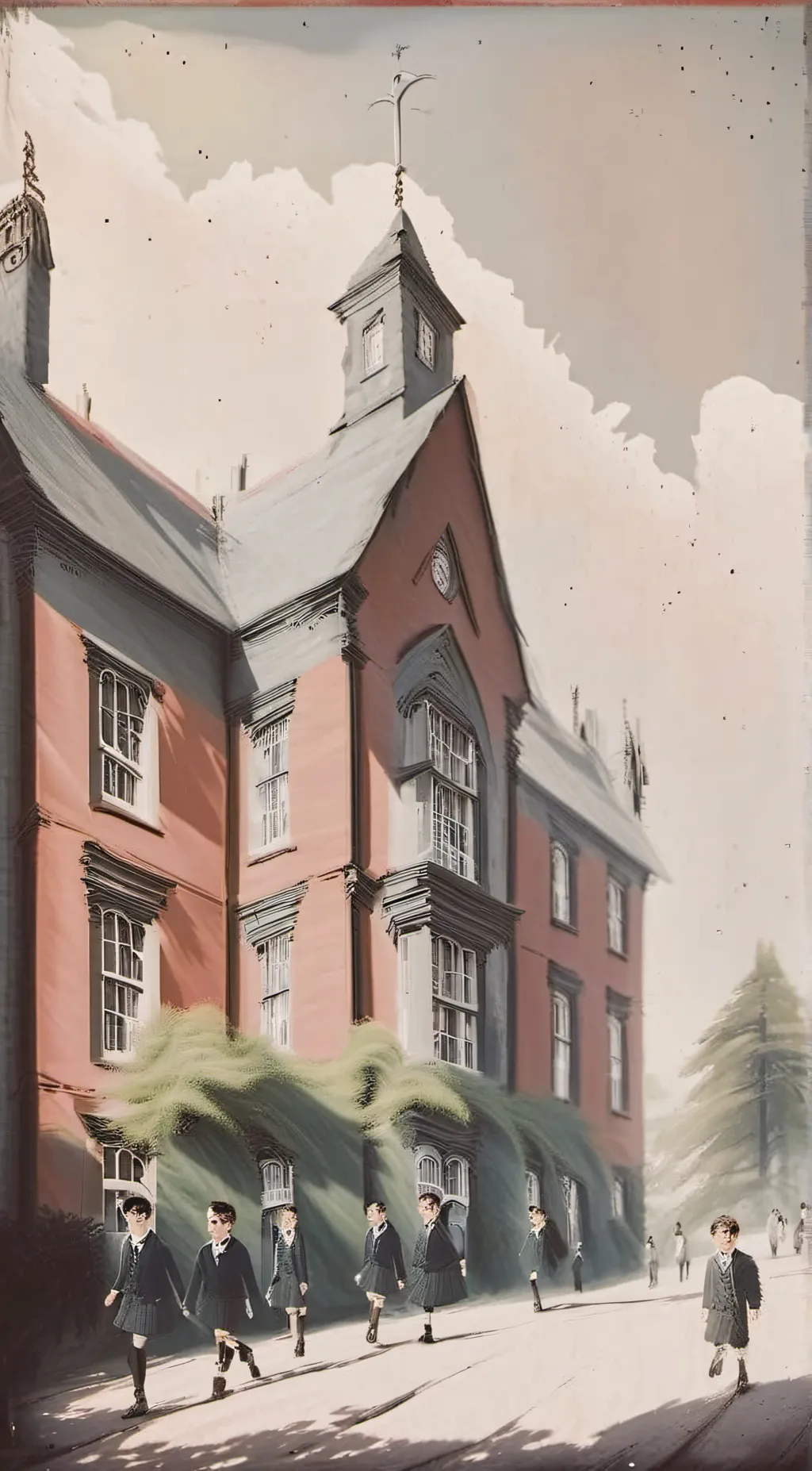 ai character: boarding school background