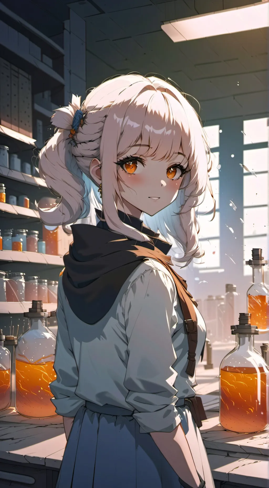 ai character: belle background