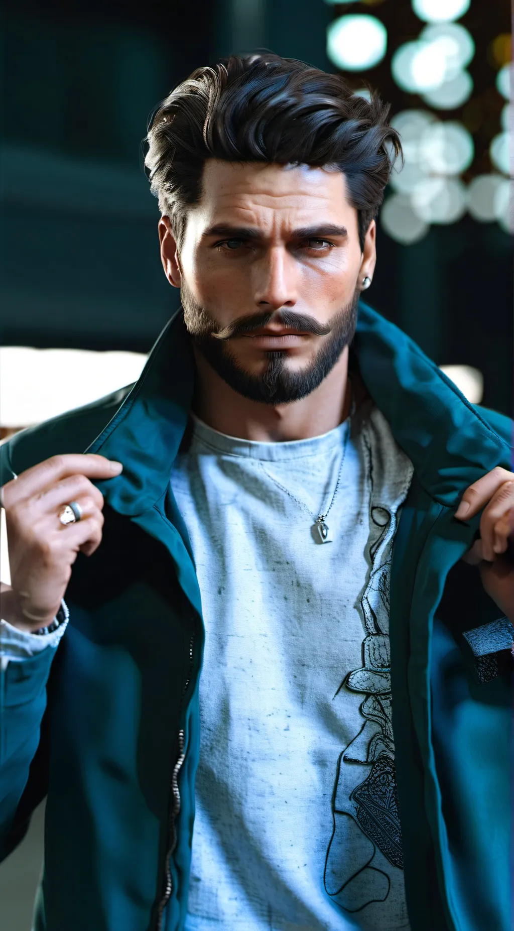 ai character: Aaron Willson background