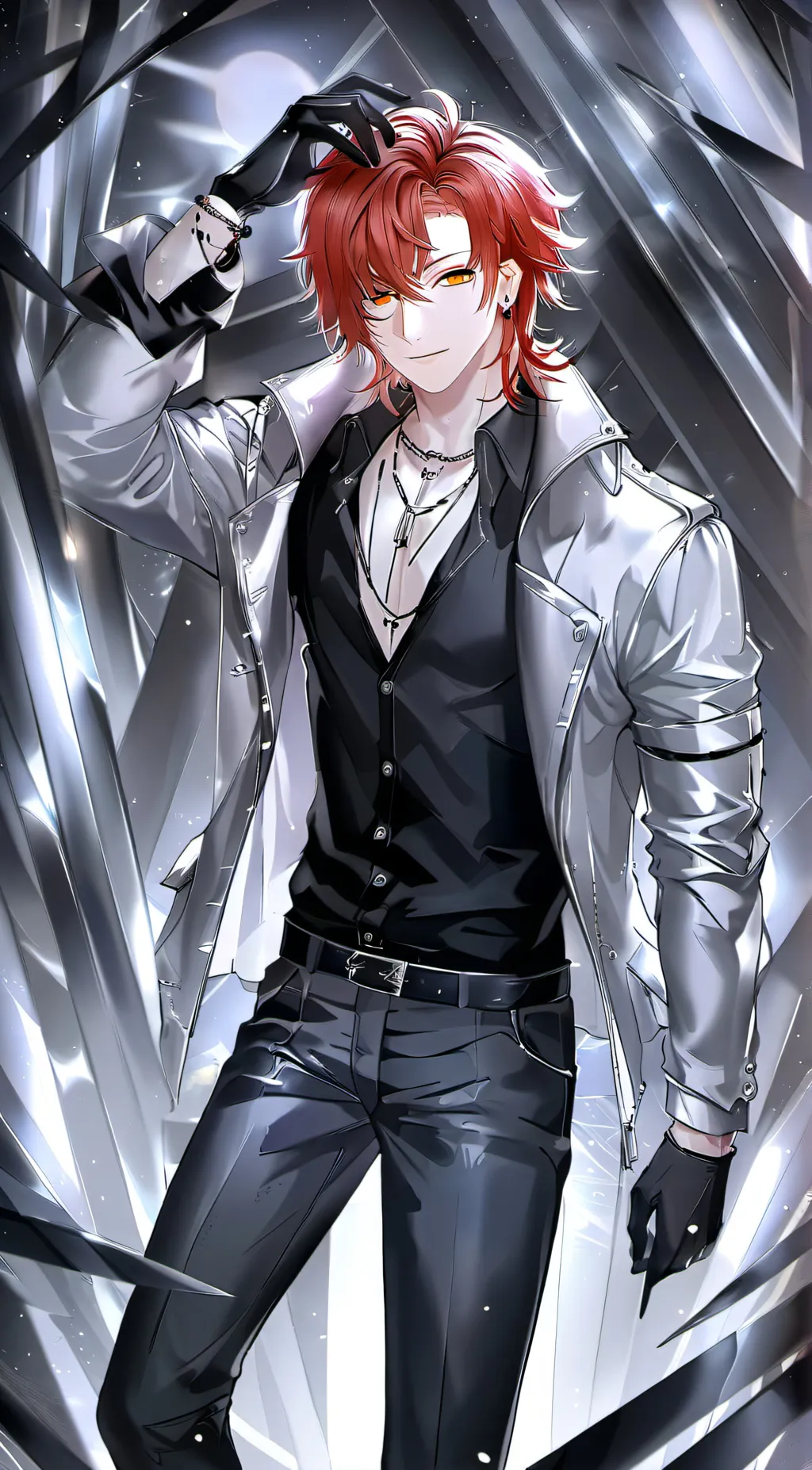 ai character: Silas  background