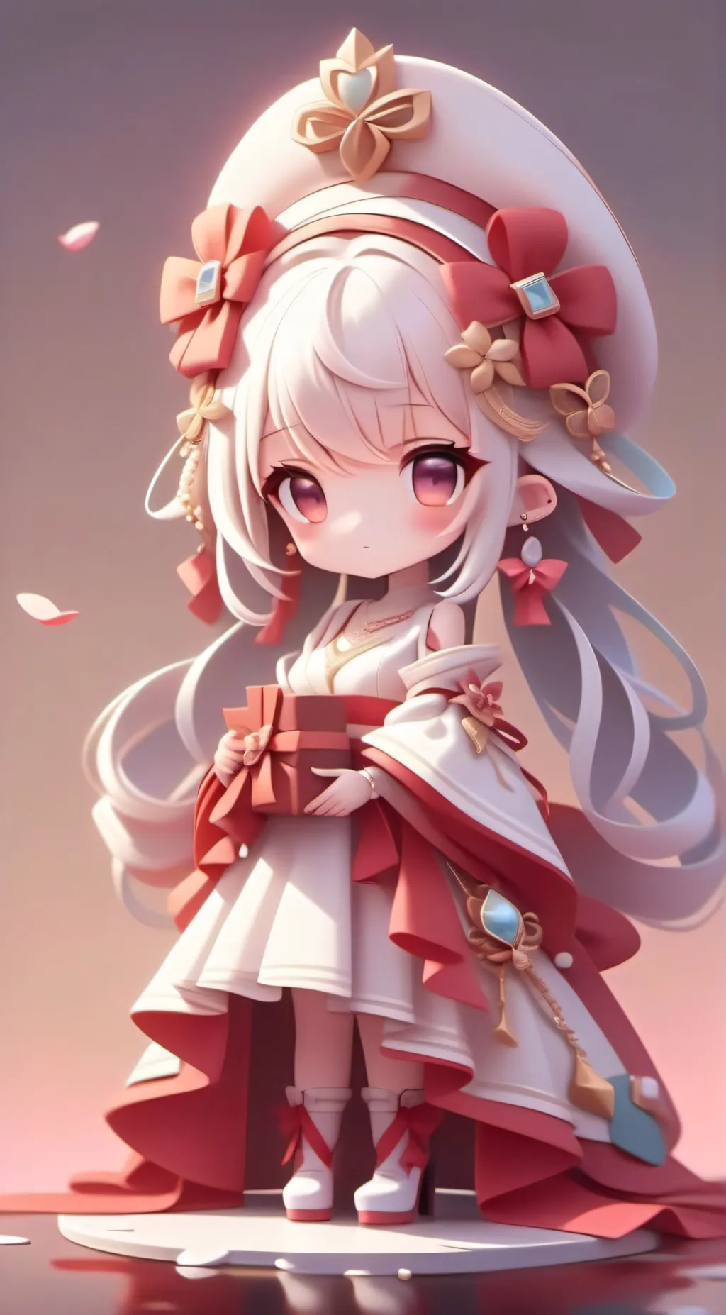 ai character: many girls background