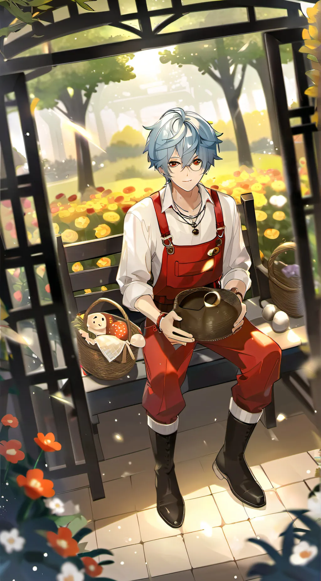 ai character: Eric  background