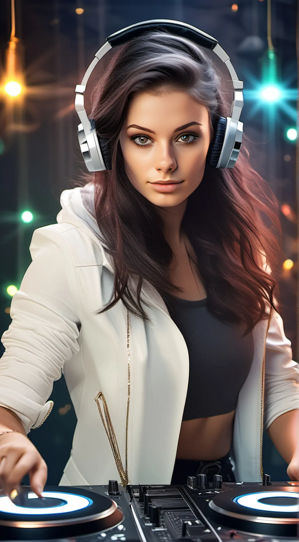 ai character: DJ Marla background