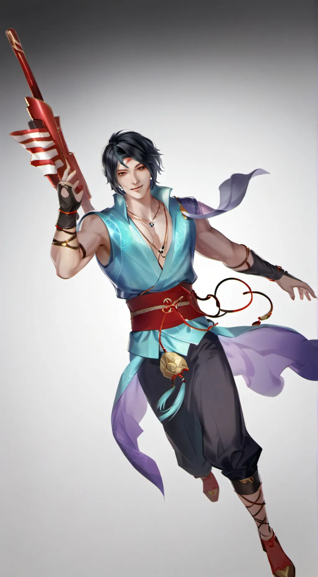 ai character: pierce background